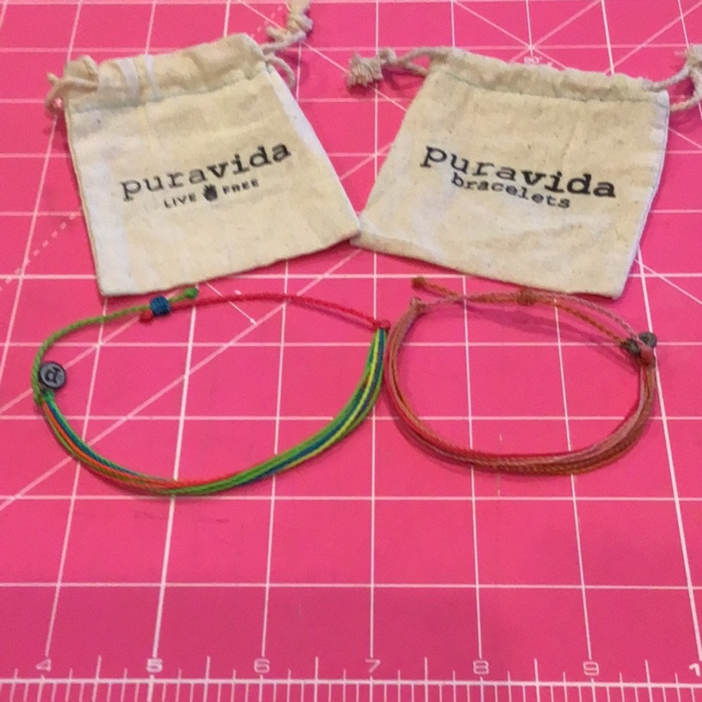 Pura Vida bracelet set of 2